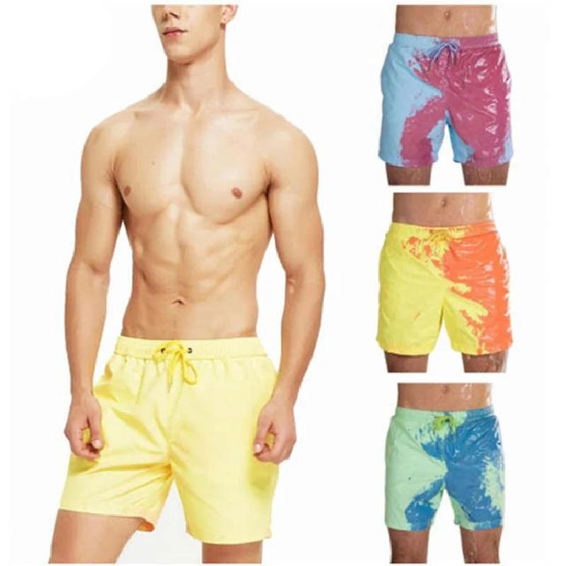 Change Color Beach Shorts Swimming Trunks 1