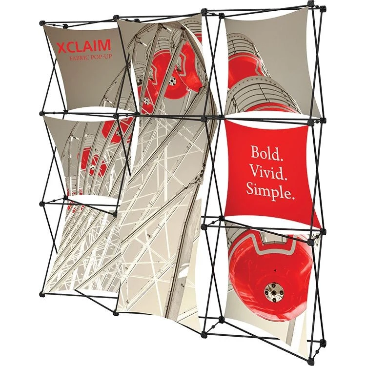 Xclaim 8ft Wide Fabric Popup Display Kit 05 1