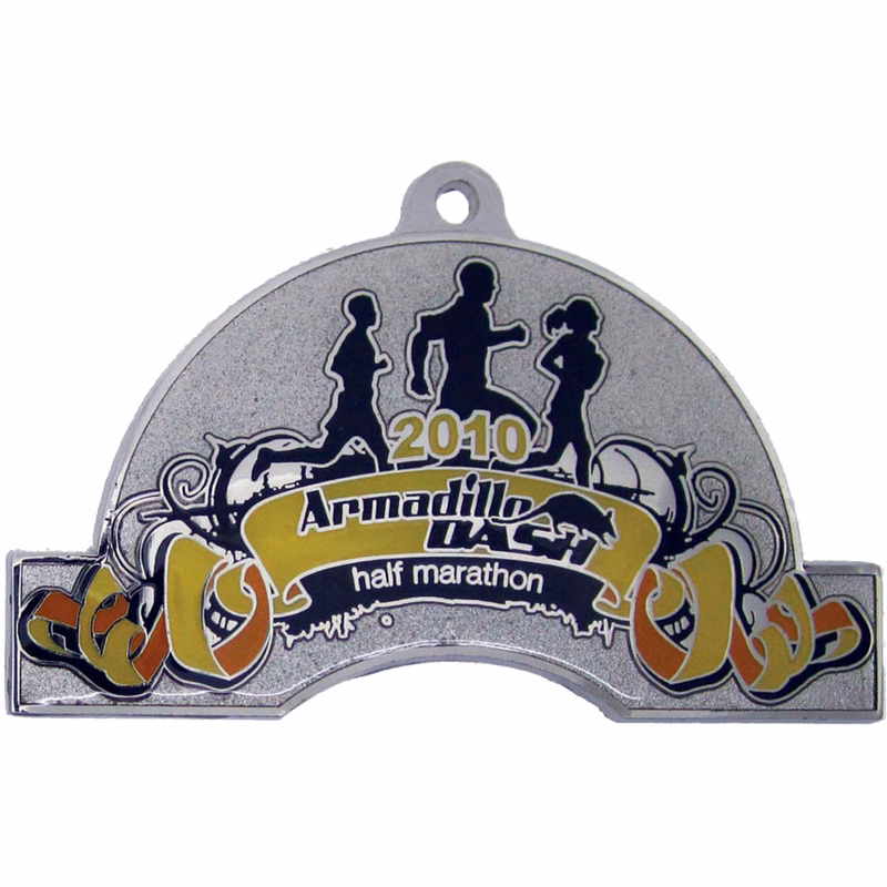 Diestruck Soft Enamel Medals: 3" DIA