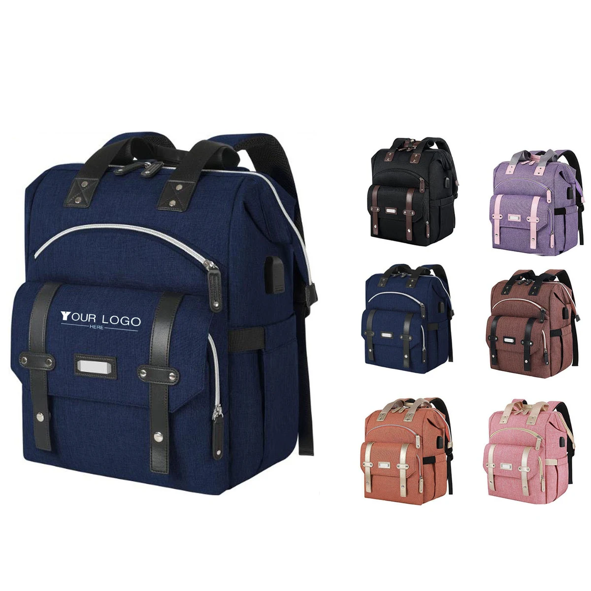 Shoulders Laptop Backpack 1