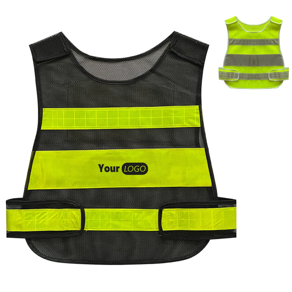 Polyester Tank Top Reflective Vest 1