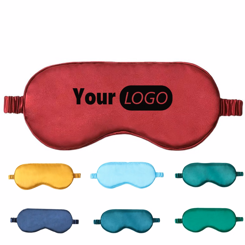 Soft Polyester Light Blocking Sleep Eye Mask