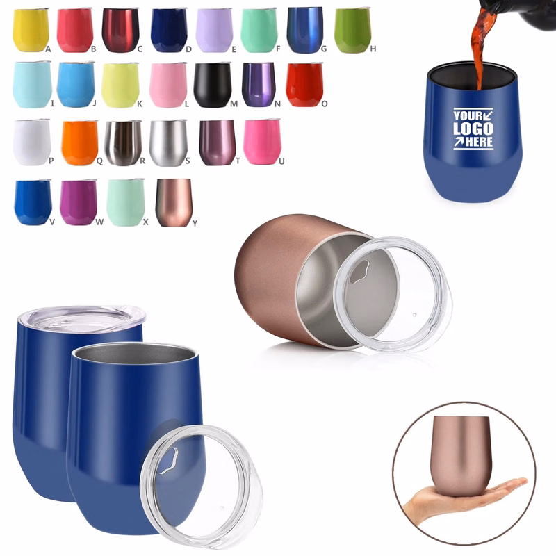 12Oz Double Wall Stainless Steel Eggshell Cup