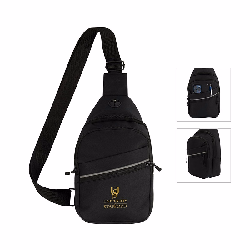 Cresthill Recycled (RPET) Crossbody Sling Bag