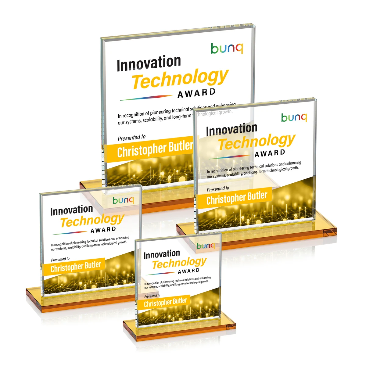 Sahara VividPrint™ Award - Amber 1