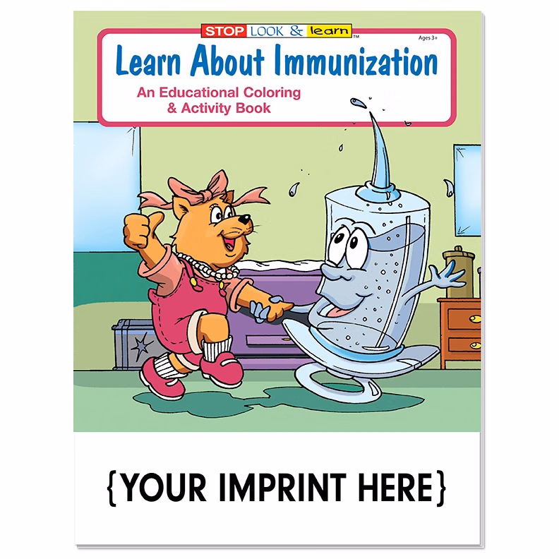 COLORING BOOK - Learn About Immunization Coloring & Activity Book