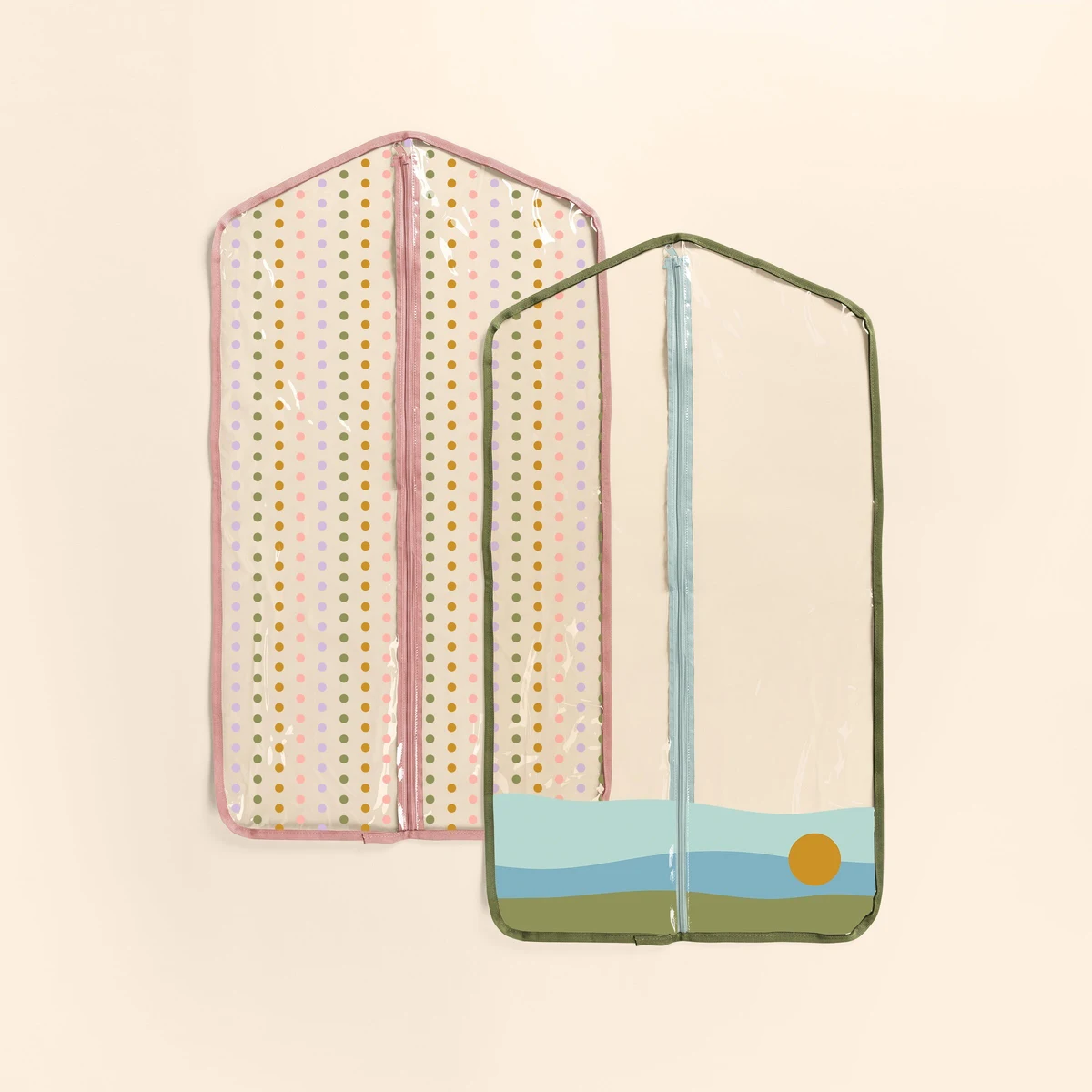 SUGAR BRITCHES YOUTH GARMENT BAG - CLEAR VINYL 1