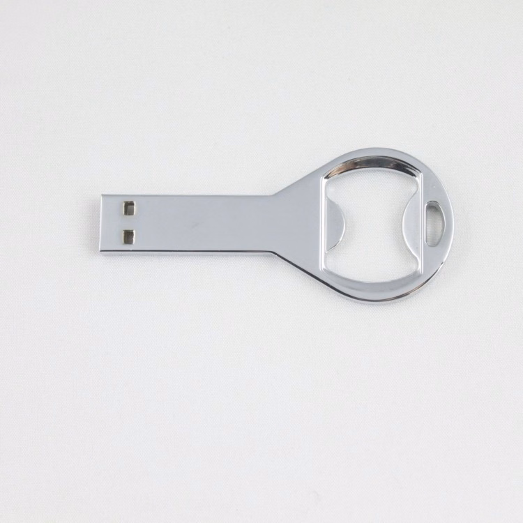 Zinc Alloy Bottle Opener 2GB USB Flash Drive