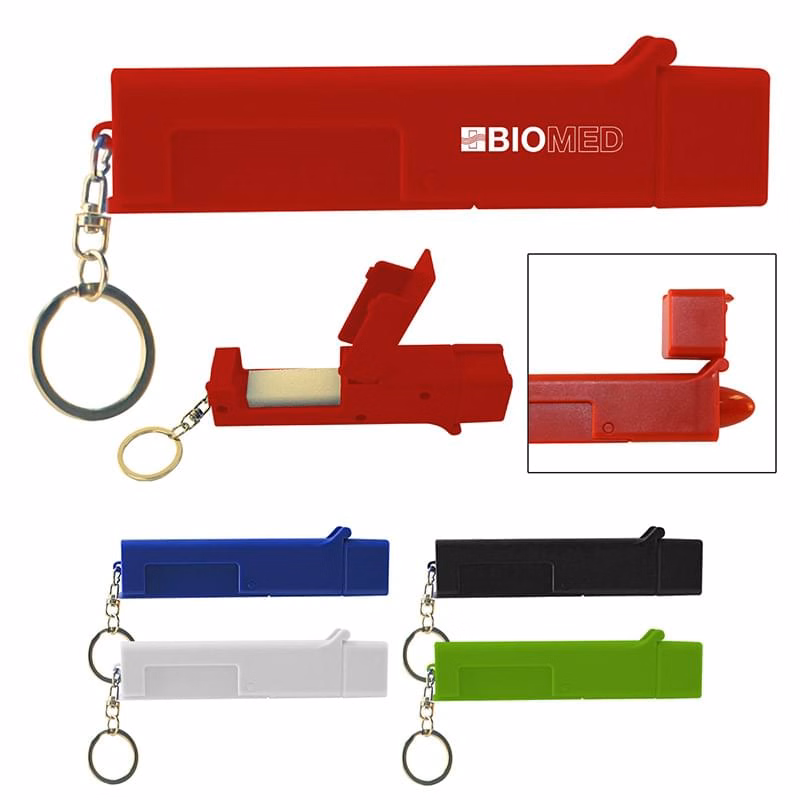 Sanitary Door Opener Touch Tool Keychain