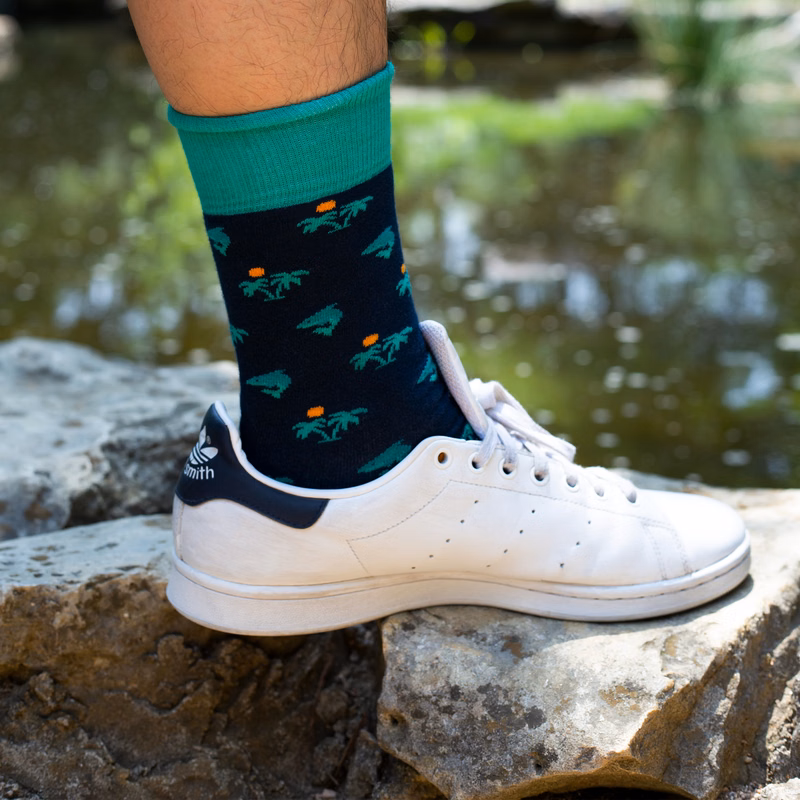 Crew Summer Socks - Cool Comfort for Warmer Days - American Made