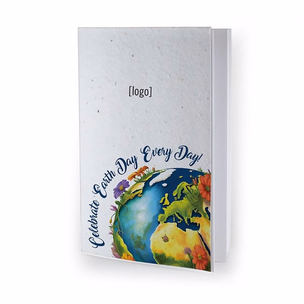 Earth day Seed Paper Notebook