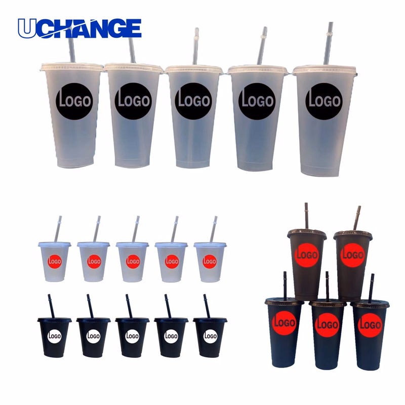 Black Plastic Water Cup