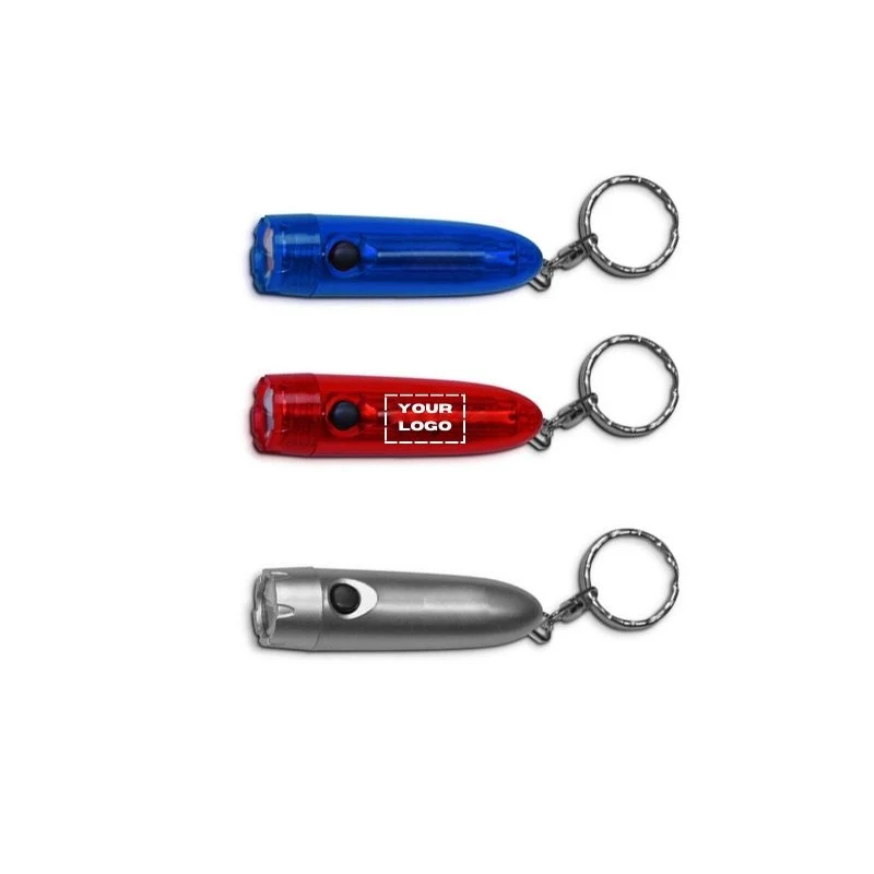 Mini Flashlight with Keychains 1