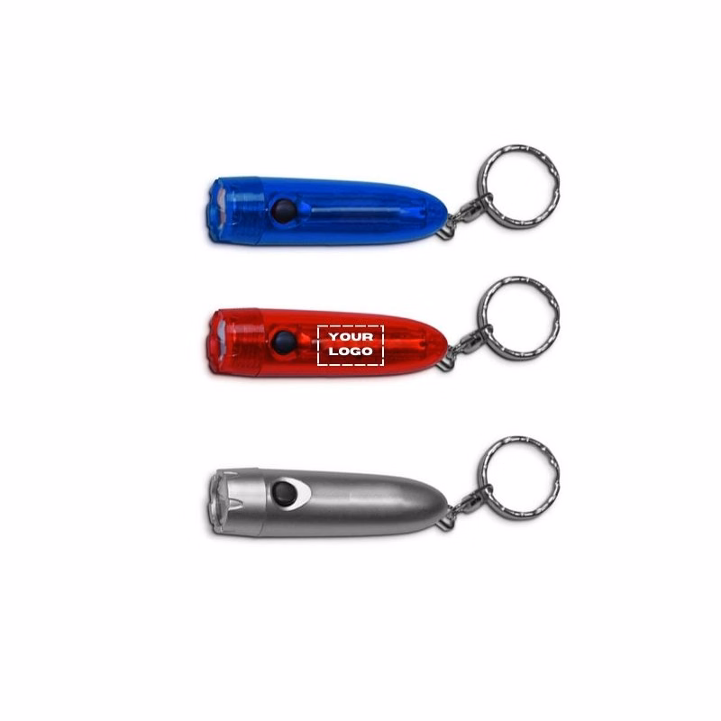 Mini Flashlight with Keychains