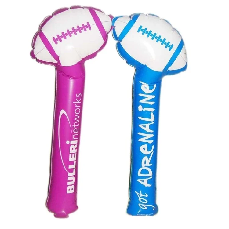 Inflatable Rugby Shape Cheering Stick Victory Shaker 1