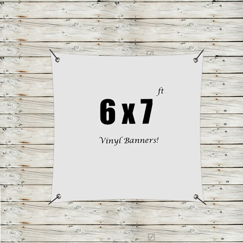 Custom 6' x 7' Vinyl Banners 1