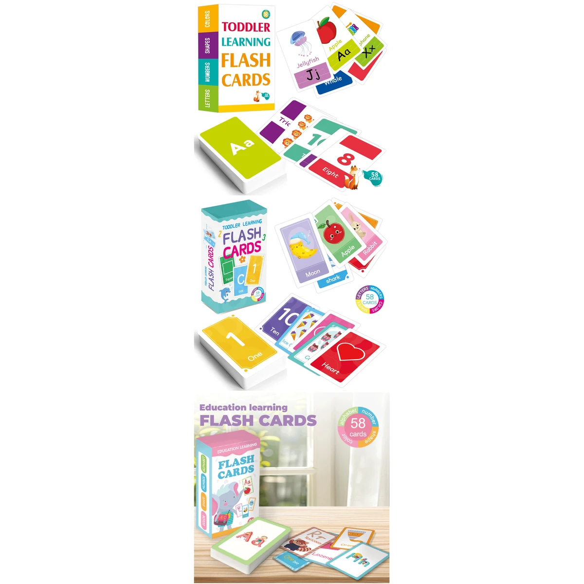 Toddler Learning Flash Cards 1