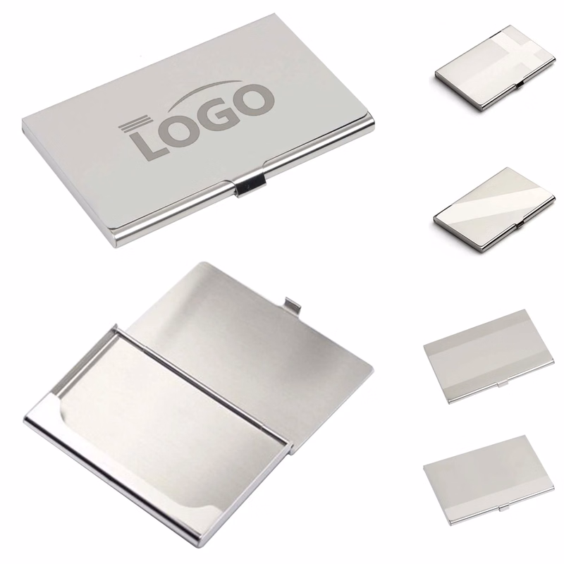 Portable Stainless Steel Business Card Case