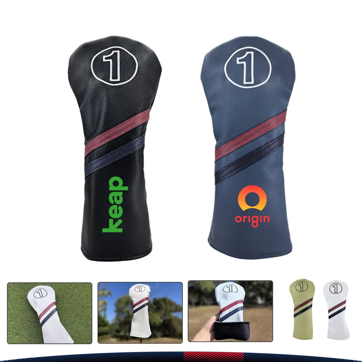 Marsten PU Leather Golf Driver Headcover 1