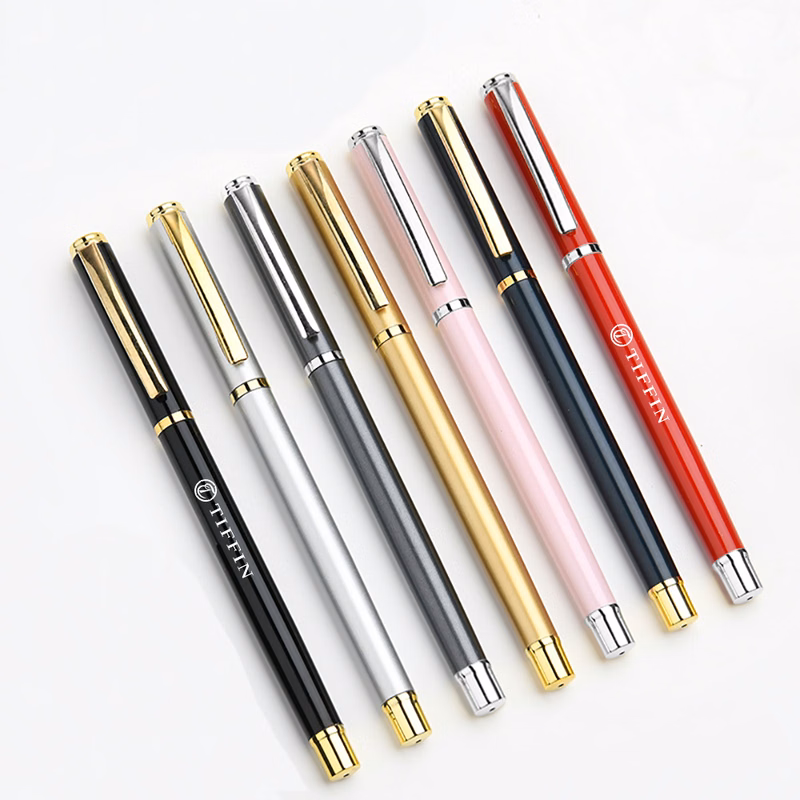 Metal Gel Pen w/ Cap