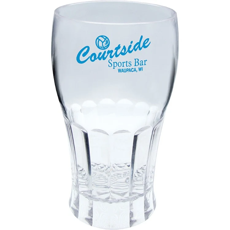 12oz Plastic Fluted Bell Soda Cup 1