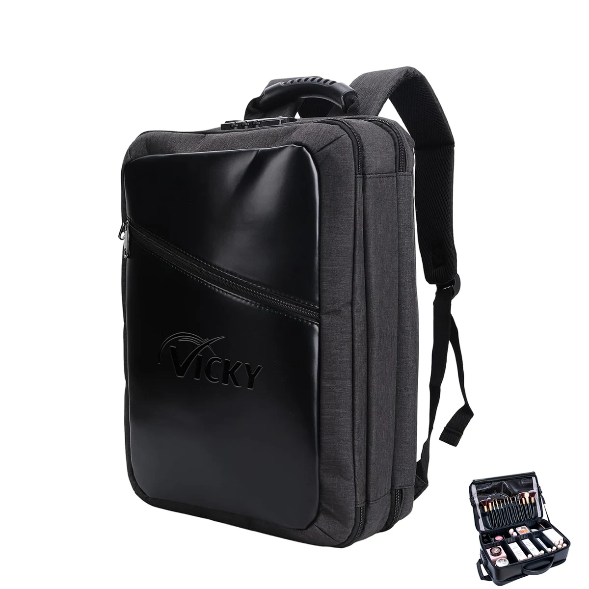 PU Makeup Backpack 1