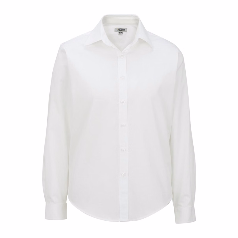 Pinpoint Oxford Long Sleeve Ladies Shirt