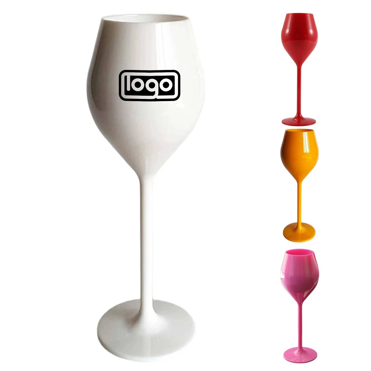 4oz Unbreakable Plastic Cups Champagne flute Wine Glasses 1
