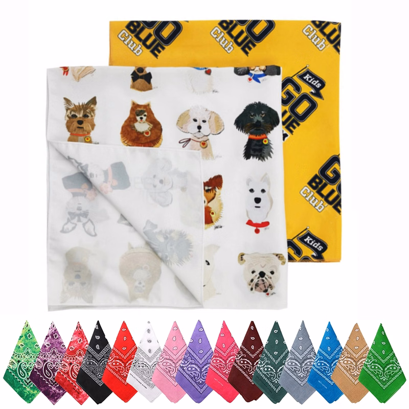 22 Inch Full Color Bandanas