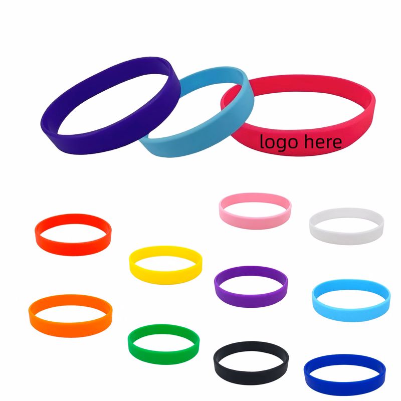 Solid Color Silicone Wristband