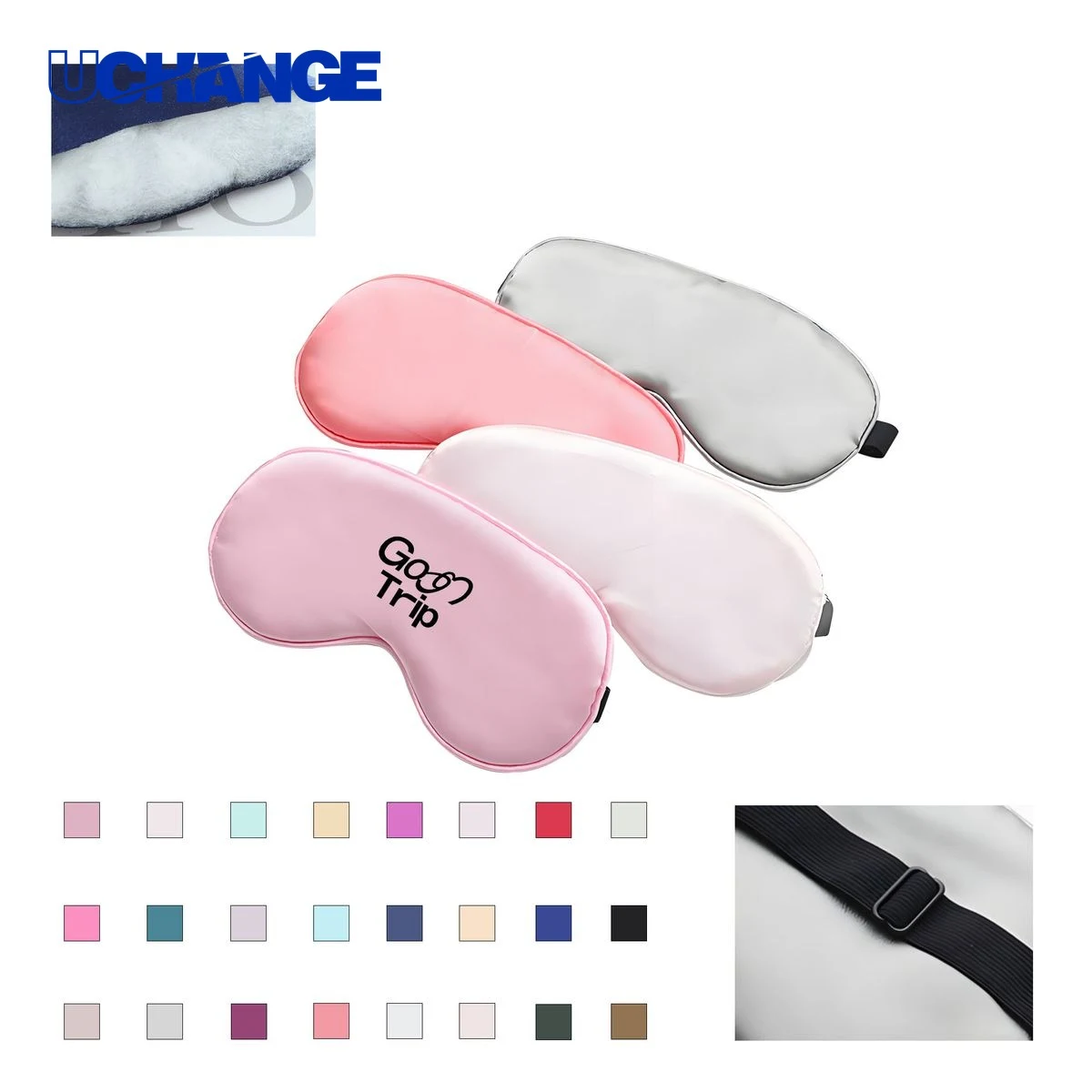 Simulated Silk Mask for Sleep Comfort 1