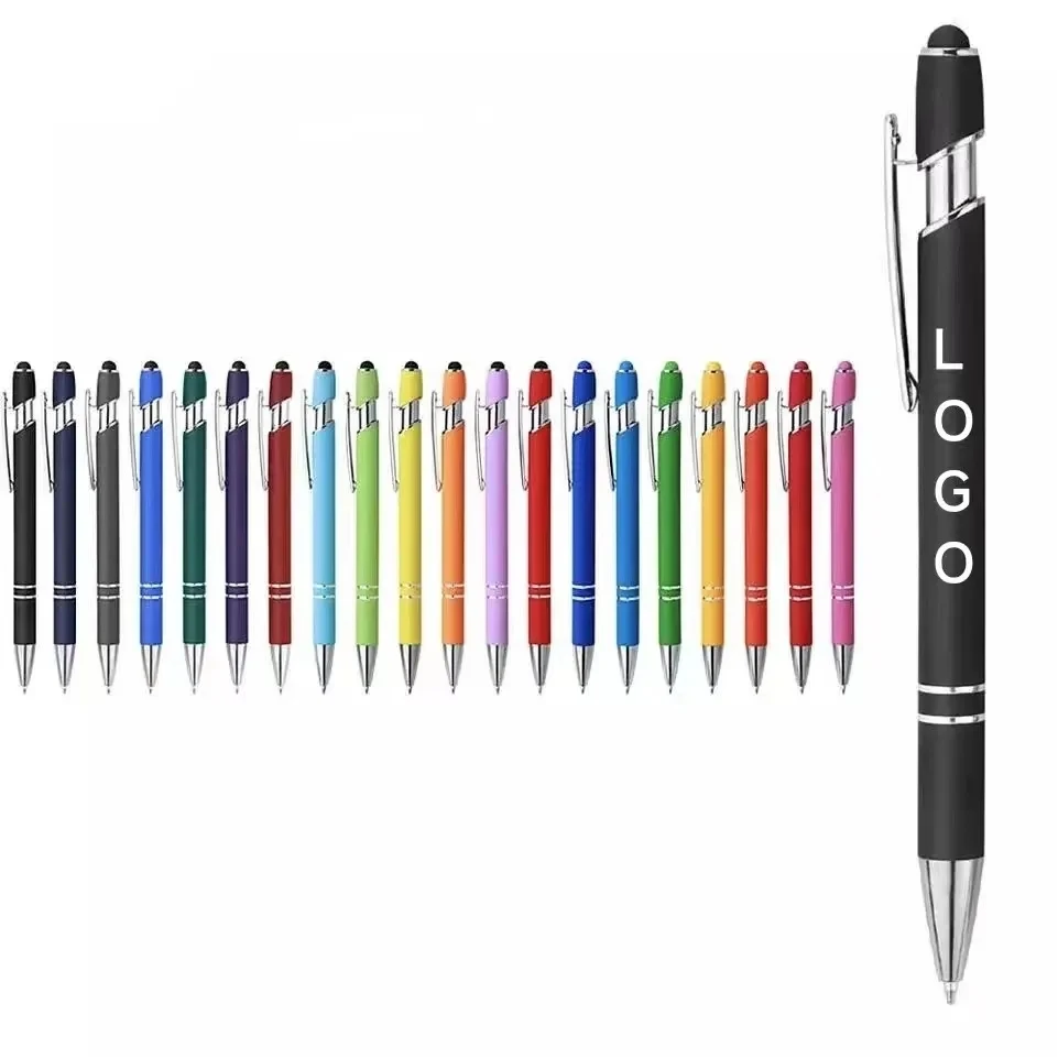 Pen With Soft Rubberized Grip 1