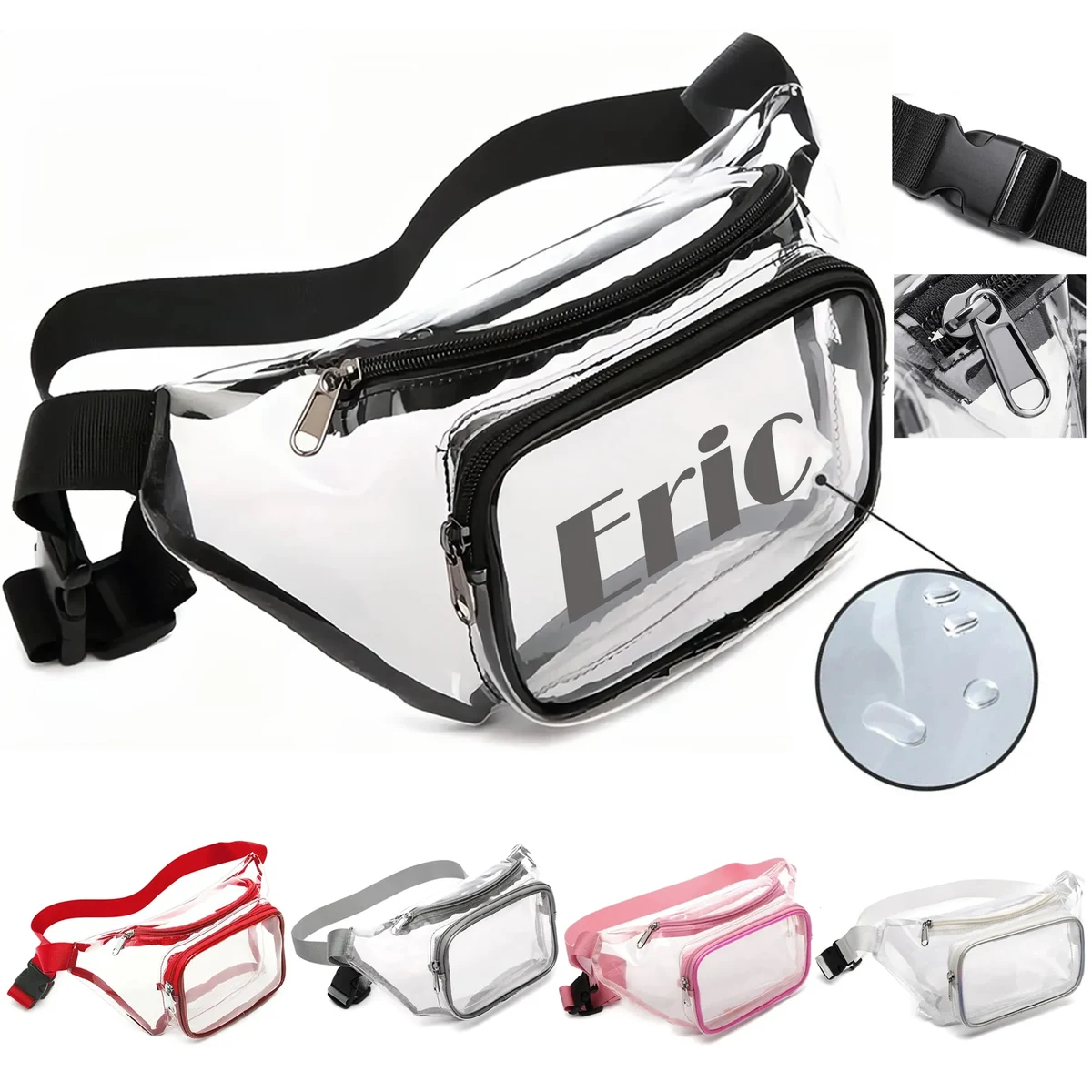 PVC Waist Bag Transparent 1