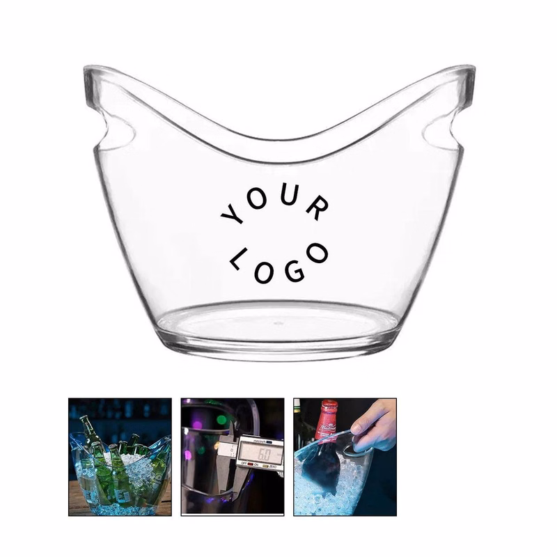 Transparent Ice Bucket for Wine Beer or Champagne