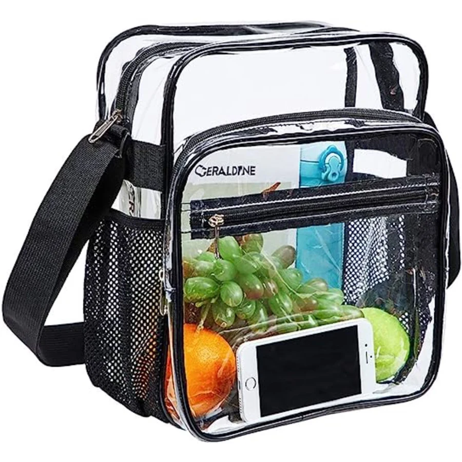 ClearPass Clear CrossBody Bag 10" x 5" 1
