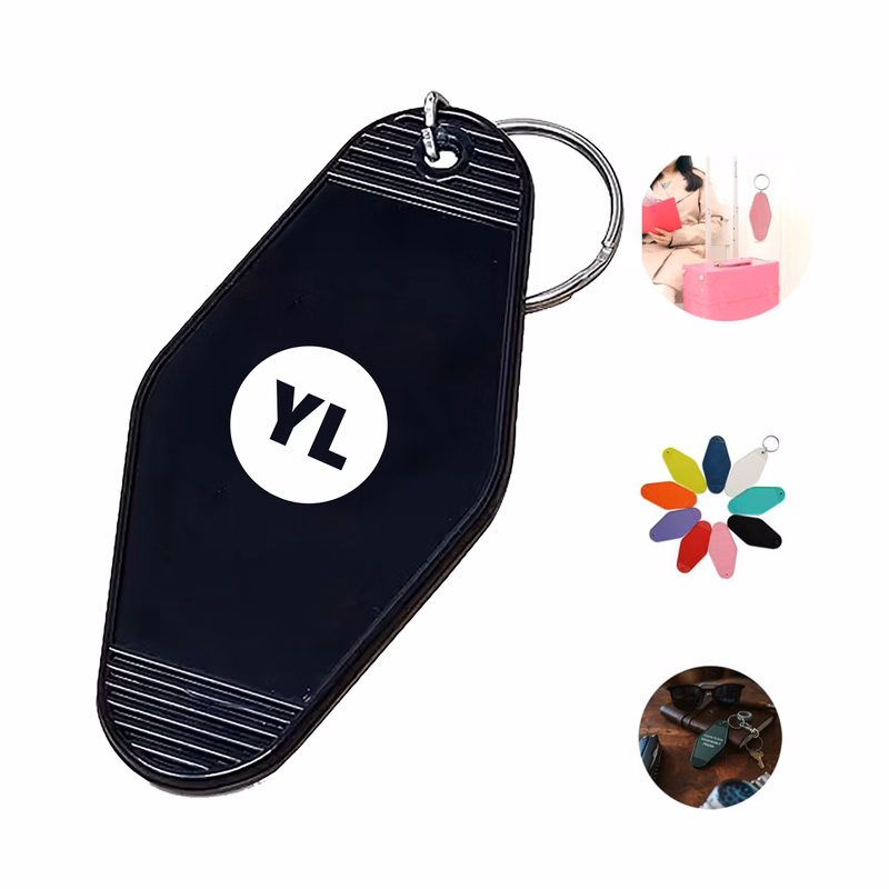 Sturdy Plastic Key Tags for Hotels