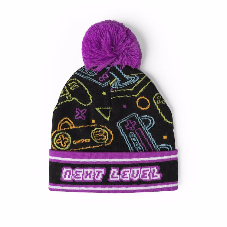 Kids' Winter Pom Hats - Cool Graphics