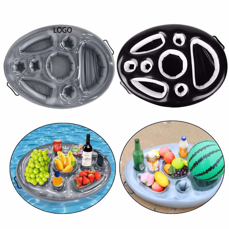 Multi Compartment Inflatable Pool Tray