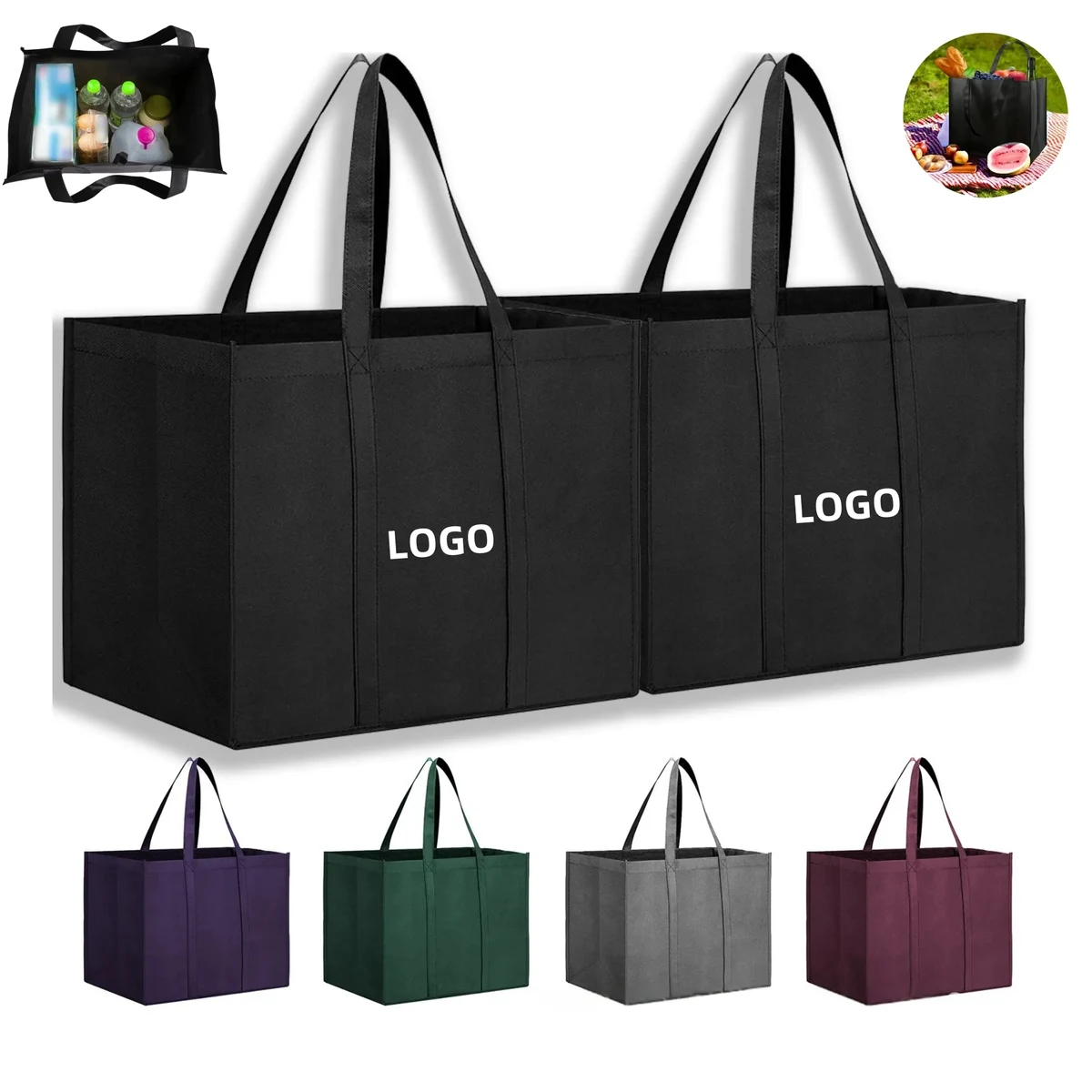 Large-Capacity Handheld Portable Non-Woven Bag 1