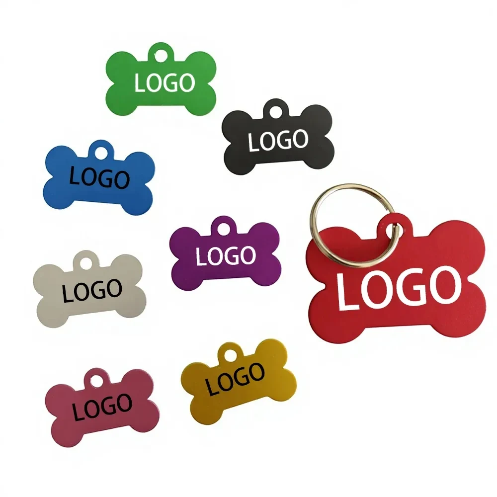Cute Bone Shaped Custom Keychain for Personalized Gifts 1