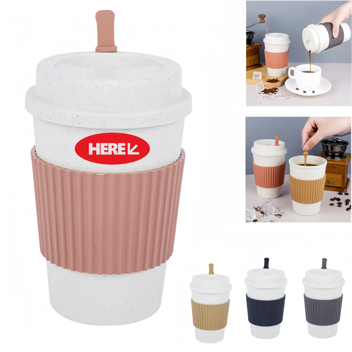 16OZ Eco-Friendly Coffee Cup 1