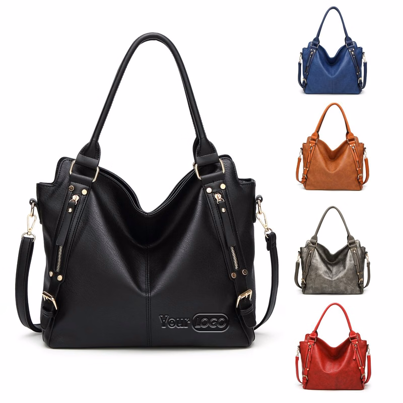 PU Shoulder Tote Bag for Women