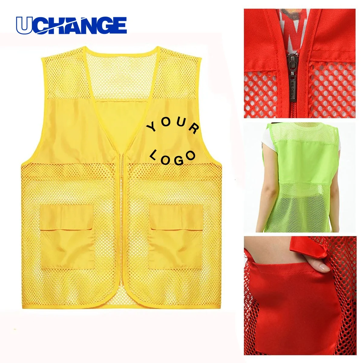 Durable Polyester Uniform Vest for Group Activities 1