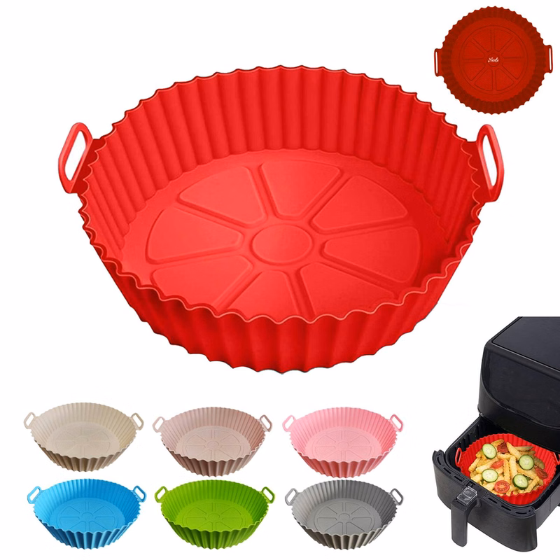 Silicone Liner Reusable Air Fryer Pot