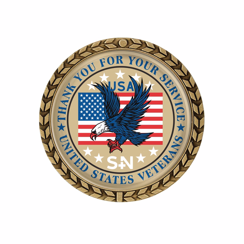 1.75" Speed Coin Wreath Border