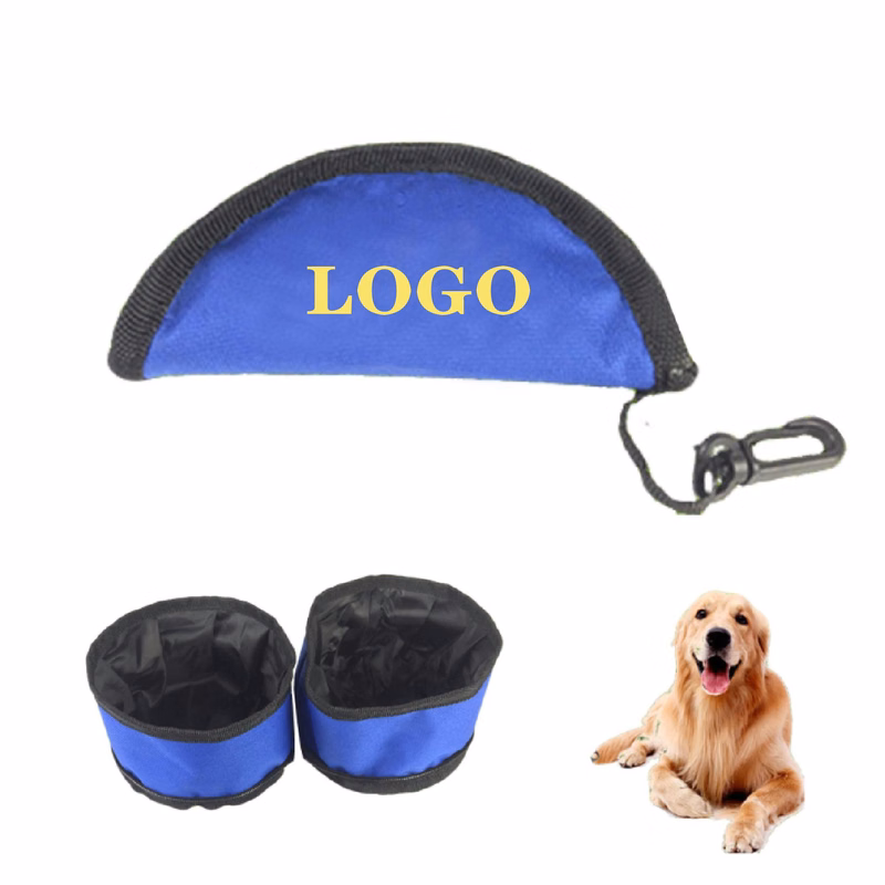 MOQ 10pcs Foldable Dog Feeding Bowl