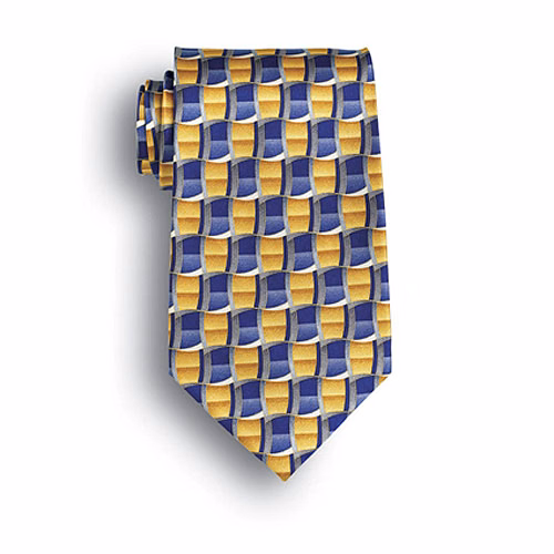 LaSalle Gold Career Collection Silk Tie