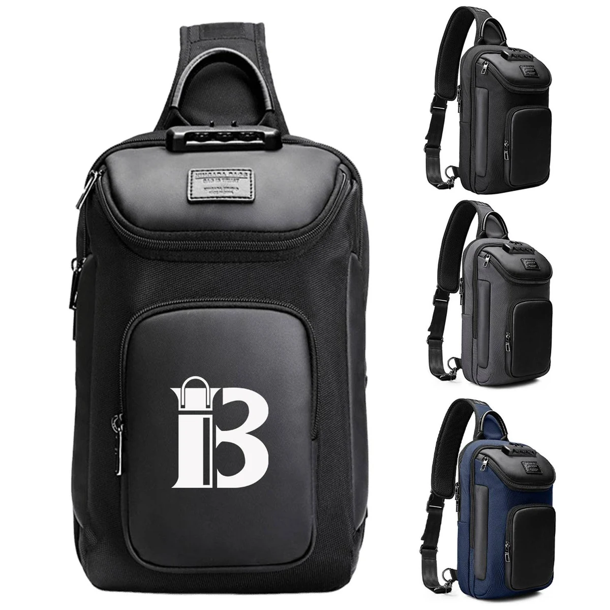 Men's Waterproof and Theft-Proof Chest Bag 1