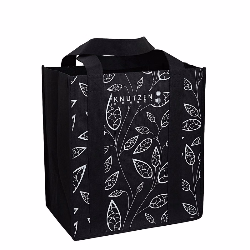 Custom 90g Non-Woven PP Tote Bag 13"x15"x8"