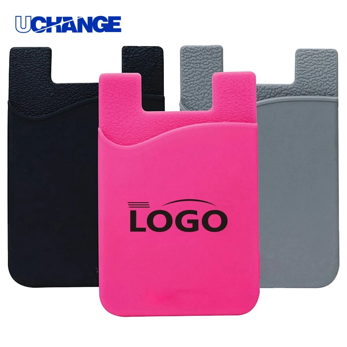 Silicone Mobile Phone Card Case Sticker 1